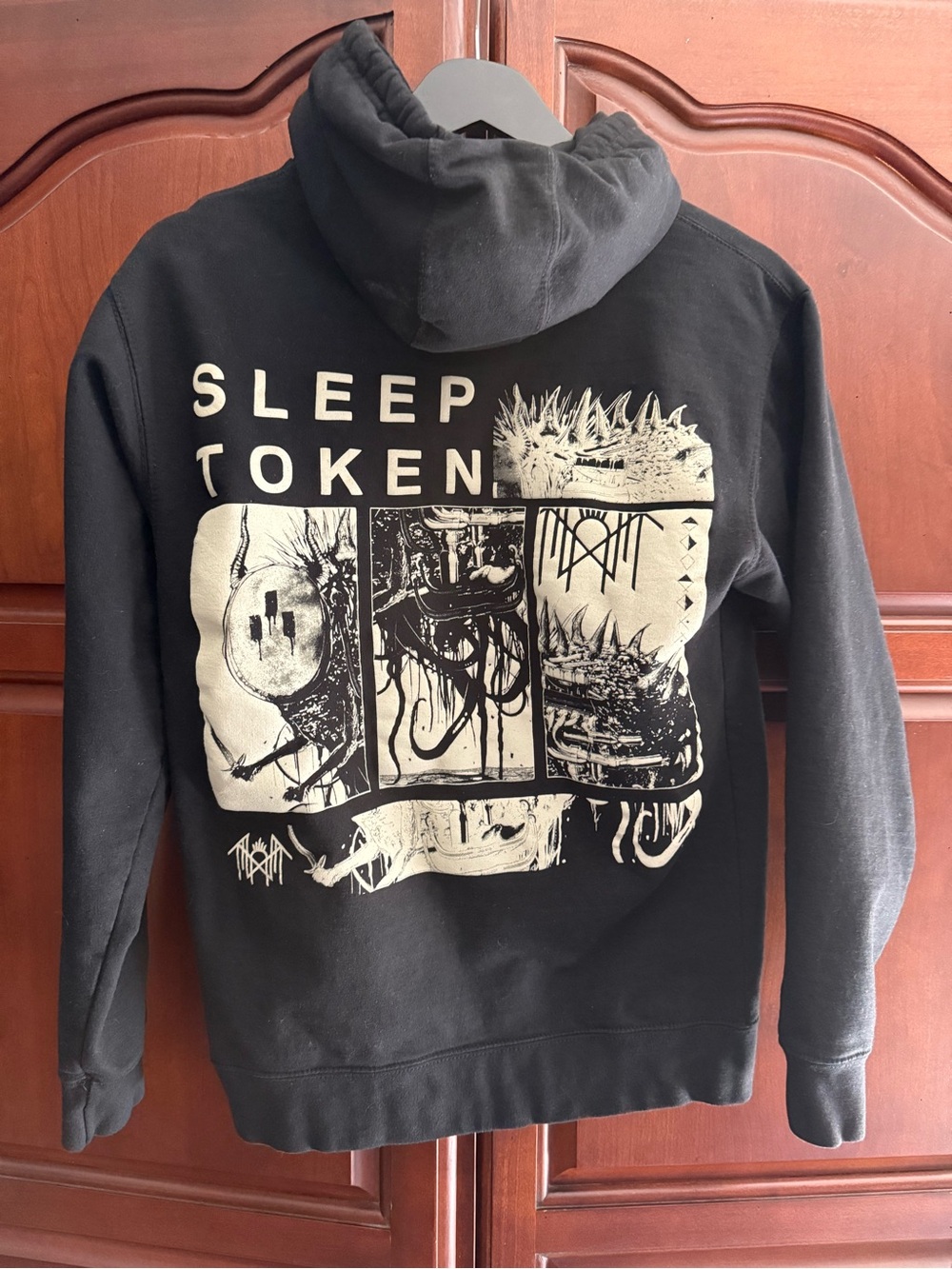 Sleep Token "Symbols & Beings" Graphic Hoodie - Black - Size Small